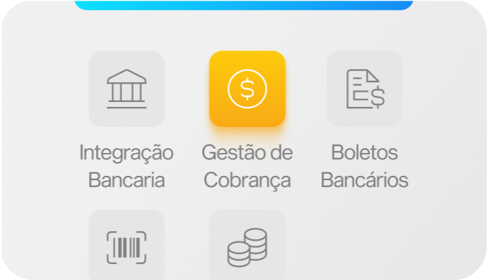 Área de ferramentas do app